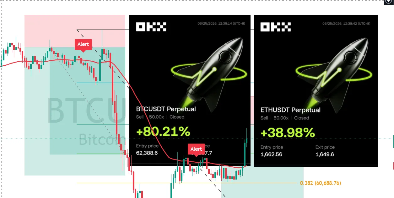 BTC Short +119.19% | Entry: BTC-034-0624
